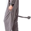 Spooktacular Creations Unisex Adult Pajama Plush Onesie One Piece Elephant Animal Costume - Image 6