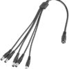 J-ZMQER DC 5 Way Guitar Effect Pedal Daisy Chain Power Supply Cable Splitter Compatible with Boss - Image 4