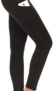 Leggings Depot High Waisted Active Yoga Pants for Women with Pockets - Capri & Full Length