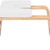 NC Wooden Yoga Inverted Stool White - Image 8
