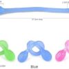 LTLCLZ High Elasticity Yoga Silicone Pull Rope Resistance Bands Multi Purpose Exercise Arm Strength Shaping Body Stretching Tensioner - Image 7