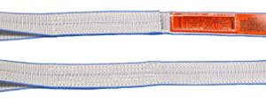 Lift-All Web Sling, Type 3, Tuff-Edge, 2inW, 4 ft.L, Silver