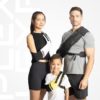 PLEXFIT Athletic Arm Sling (Large Left, White & Black) - Image 9