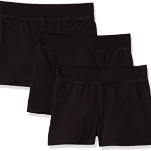 Hanes Little Girls' Jersey Short (Pack of 3)
