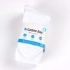 COTTON DAY Girls Dressy White Knee High Socks Hearts Butterfly Design Lovely Picot Ruffle Top 3 Pack - Image 3