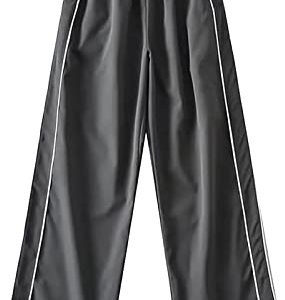 DUOWEI Plus Size Loose Baggy Yoga Pants Women Cargo Pants Casual High Waist Jogger Pants Loose Outdoor Twill Knit Harem