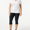 Under Armour Women's HeatGear High Waisted Pocketed No-Slip Capri Leggings - Image 3