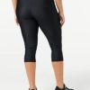 Under Armour Women's HeatGear High Waisted Pocketed No-Slip Capri Leggings - Image 5