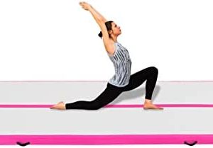 Air Gymnastics Tumbling Mat,gymnastics air mat tumble track tumbling mat,Inflatable Air Gymnastics Mat,With electric air pump, suitable for indoor, gym, home, yoga, water