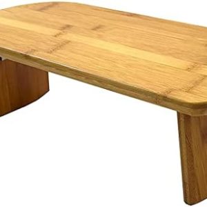 Yoga Meditation Bench, Premium Kneeling Stool for Meditations, Prayer, and Yoge, Folding Portable Design for Outdoor use & Travel, Bamboo