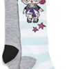 L.O.L. Surprise! girls Lol Surprise! 2 Pack Knee High Socks, Grey Stripe, Shoe Size 3-8 US - Image 6