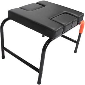 01 02 015 Yoga Headstand Stool, Strong Stability Safe Comfortable Yoga Fitness Stool Physical Engineering Stainless Steel for Shape Body for Shape Belly for Living Room