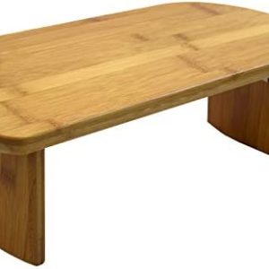Bean Products Bamboo Meditation Kneeling Bench - Best Design - Folding Legs - Portable - Ergonomic