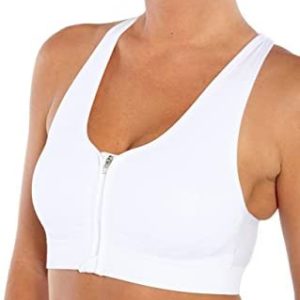 Marika Women's Savannah Zip Front Seamless Sports Bra