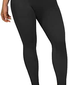 SUUKSESS Women Crossover Seamless Leggings Butt Lifting High Waisted Workout Yoga Pants