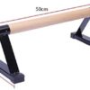 WSSBK Stretch Stand Pushup Stands Personalised Bars Wooden Push Up Bar Handstand Bars Calisthenics Handstand Single Double Handles Headstand Shelf Push - Image 2