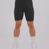 Womens 5" Crossover Workout Shorts High Waisted Ribbed Butt Lift Biker Running Compression Yoga Shorts - Image 2