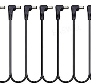 8 Way Daisy Chain Cable for Electric Guitar Effect Pedal Power Supply Adapter 9V