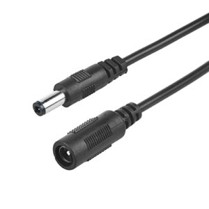 AOCATE 3ft for Guitar Effect Pedal Power Supply Adapter Daisy Chain Cord 5.5x2.1mm