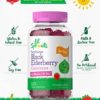Elderberry Gummies for Kids | 120 Count | Zinc and Vitamin C | Natural Berry Flavor | Vegan, Non-GMO, and Gluten Free | by Lil' Sprouts - Image 4
