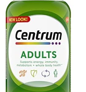 Centrum Adult Multivitamin/Multimineral Supplement with Antioxidants, Zinc, Vitamin D3 and B Vitamins