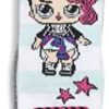 L.O.L. Surprise! girls Lol Surprise! 2 Pack Knee High Socks, Grey Stripe, Shoe Size 3-8 US - Image 4