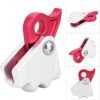 Alomejor Climbing Stop Descender 15KN Self-Braking Stop Descender for Rope Rescue Descender Ring Climbing Gear Safety Rock Climbing Tree Arborist Caving Rope Grab - Image 7