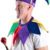 Tigerdoe Jester Costume - Hat and Collar and Wand - Jester Clown Costume - King's Jester - 3 Pc Set Blue - Image 3