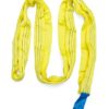 QWORK Polyester Endless Round Sling, 6Ft Heavy Duty Poly Lifting Sling 3T for Rigging and Towing - Image 4