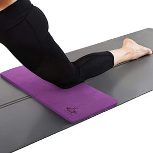 Yoga Knee Pad by Heathyoga, Great for Knees and Elbows While Doing Yoga and Floor Exercises, Yoga Knee Pads for Gardening, Yard Work and Baby Bath. Buffer, Grip, 26"x10"x½"