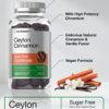 Sugar Free Ceylon Cinnamon Gummies 2000mg | 120 Count | Vegan, Non-GMO, Gluten Free | Natural Cinnamon & Vanilla Flavor | by Horbaach - Image 3