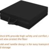 6ft x 2ft with 2 inch Thick Workout Mats Tri-Fold Gymnastics Mat Yoga Exercise Folding Mat for Home Gym, Gymnastic, Martial Arts, Portable Easy Carry with Hand Buckle - Image 8