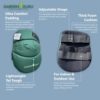 Garden Guru Cushioned Gardening Knee Pads with Adjustable Straps - Soft Inner Liner, Ultra Comfort Padding, Garden Kneelers for Yard Work, Cleaning, Household Chores, Roofing, and More - Image 3