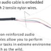C Swivel Earpiece Surveillance Headset Pogo Pin Walkie Talkie Earphone for Motorola APX4000 APX6000 APX7000 APX8000 XPR6100 XPR6350 XPR6550 XPR7550 XPR7550e - Image 4