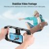 NEEWER Smartphone Video Rig, Phone Video Stabilizer Grip Vlogging Cage with Cold Shoe Tripod Mount, Phone Rig for Videomaker Film Maker Video grapher Compatible with iPhone Samsung and More, A104 - Image 2