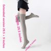 VETHIN Women's Cable Knitted Thigh High Boot Socks Over Knee High Long Leg Tube Leg for Women Warmers Stockings - Image 2