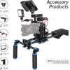 Neewer Camera Shoulder Rig, Video Film Making System Kit for DSLR Camera and Camcorder with Soft Rubber Shoulder Pad and Dual Hand Grips, Compatible with Canon/Nikon/Sony/Pentax/Fujifilm/Panasonic - Image 3
