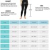 BALEAF Sweatleaf Women's High Waisted Leggings, Tummy Control Stretch Workout Athletic Running Yoga Pants with Pockets - Image 4