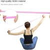 LTLCLZ High Elasticity Yoga Silicone Pull Rope Resistance Bands Multi Purpose Exercise Arm Strength Shaping Body Stretching Tensioner - Image 3