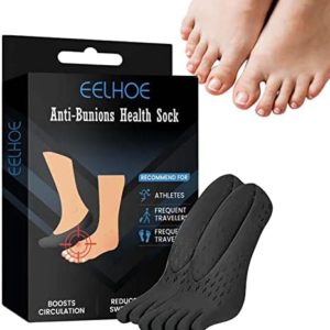 Die Toe Separator Socks, Breathable Women Toe Socks Full Finger Socks, Invisible Low Cut Ankle Orthoes Socks Correct and Realign Toes