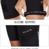 BALEAF Women's Bike Shorts 3D Padded Cycling Bicycle Mountain Biking Spinning Biker Shorts Padding Pocket UPF50+ - Image 3