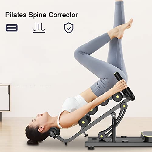 GeeJery Pilates Spine Corrector Supporters - 2 in 1 Headstand Bench Yoga Chair for Inversions and Relaxation - Pilates Arc Equipment for Spine Health, Balance and Stretching - Image 2