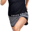 Under Armour Women's Play Up Short 3.0 - Twist , Black (001)/White , Medium - Image 4