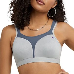 Champion Womens Spot Comfort Sports Bra, Max Support Sports Bra, High Impact Wireless Sports Bra