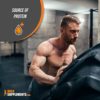 BULKSUPPLEMENTS.COM Whey Protein Concentrate Powder (Whey Protein) - Unflavored, No Sugar Added, and Pure Protein Powder - 23g of Protein - 30g per Serving, 33 Servings (1 Kilogram - 2.2 lbs) - Image 4