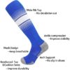 OWUH Soccer Baseball Socks for Youth Men and Women Multi-Sport Over the Calf Softball Socks - Image 3