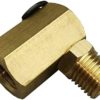 50310 Swivel Joint for Air Hose Reel 1/4'' FPT * 1/4'' MPT 90 Deg Swivel Fitting, 5/16-18G Male / Female - Image 6