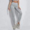 Yoga Pants for Women High Waist Leggings Plain Butt Lifting Workout Athletic Pants Slimming Running Tights Compression Gym - Image 4