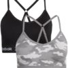 Reebok Women's Bra - Seamless Performance Cami Bralette (2 Pack) - Image 3