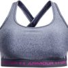 Under Armour Women's Crossback Mid Heather Sports Bra - Image 3